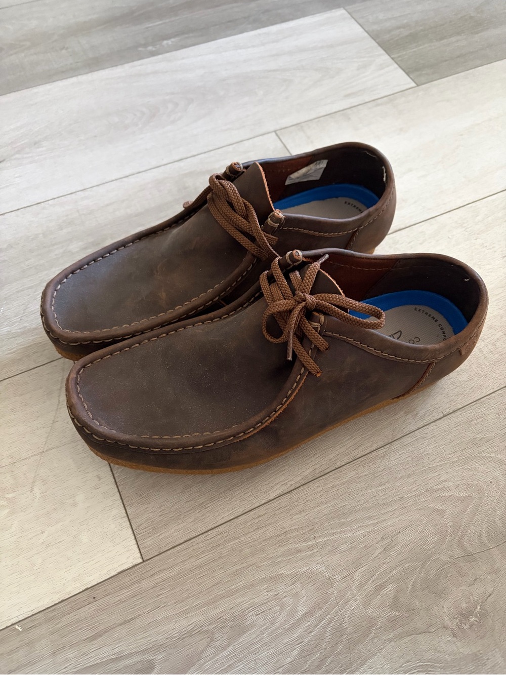 Clarks Shacre II Mens Brown Shoes Size 13 NWOT